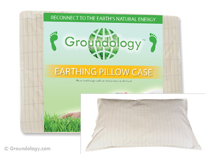 Grounding pillow case